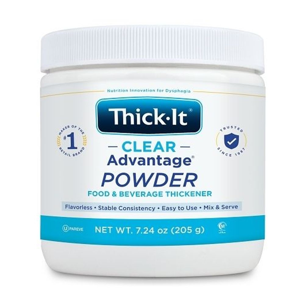 Thick It Clear Advantage Food and Beverage Thickener Powder, 7.24 Ounce -- 6 per case