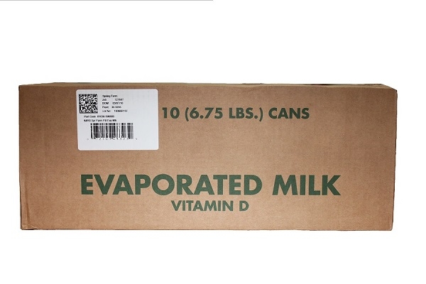 Spring Farm Filled Evaporated Milk, 97 Ounce -- 6 per case.