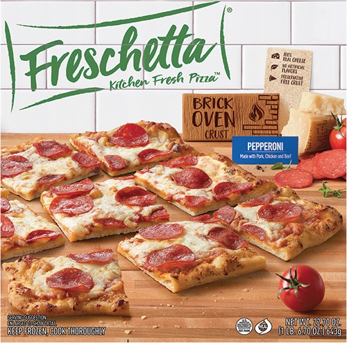 Freschetta Brick Oven Italian Pepperoni Pizza, 22.7 Ounce -- 16 per case.