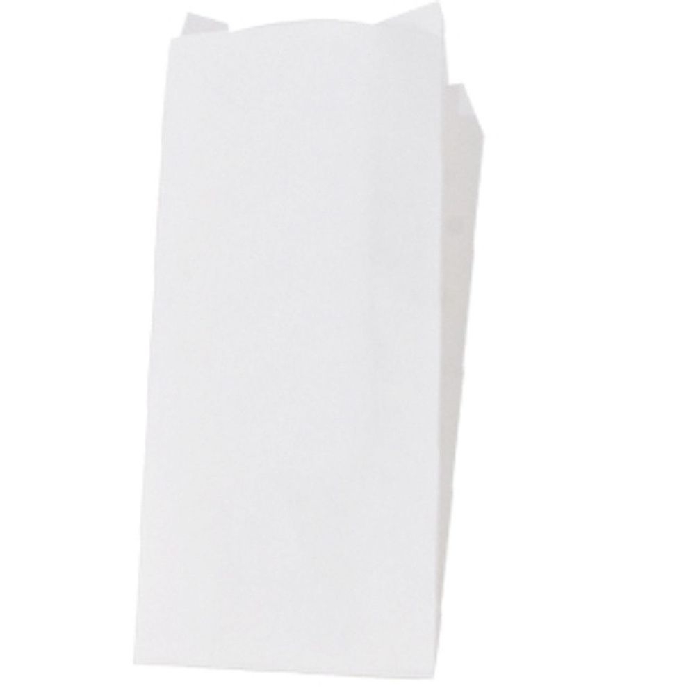 Bagcraft Duplex White 2 Ply Doggie Bag, 4 3/4 x 3 x 12 inch -- 500 per case.