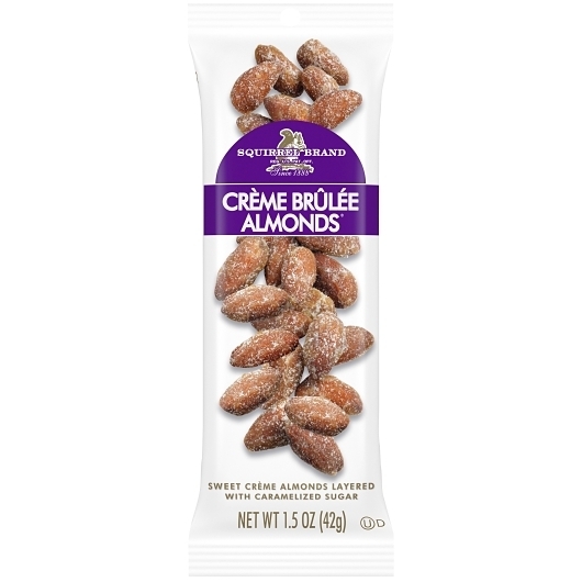 Squirrel Creme Brulee Almond, 1.5 Ounce -- 30 per case