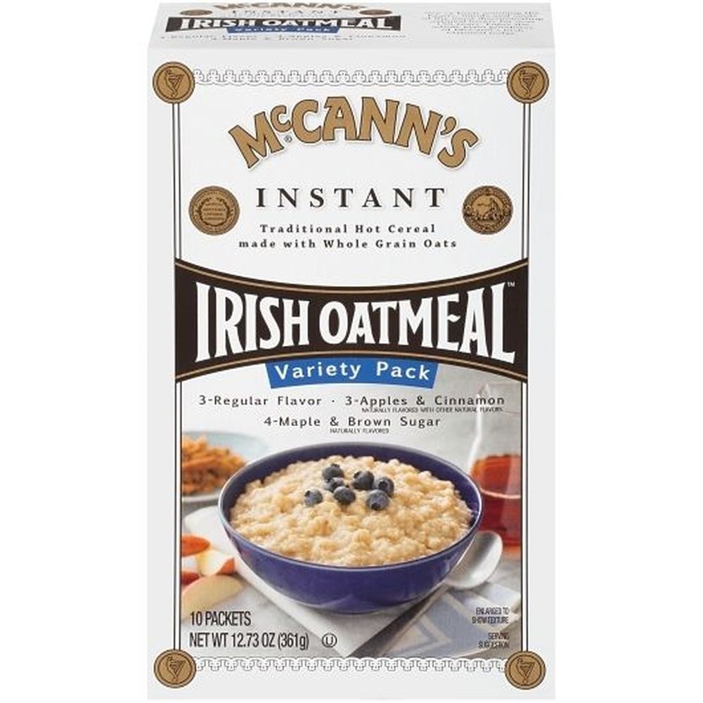 Mccanns Variety Pack Instant Irish Oatmeal, 12.7 Ounce -- 12 per case