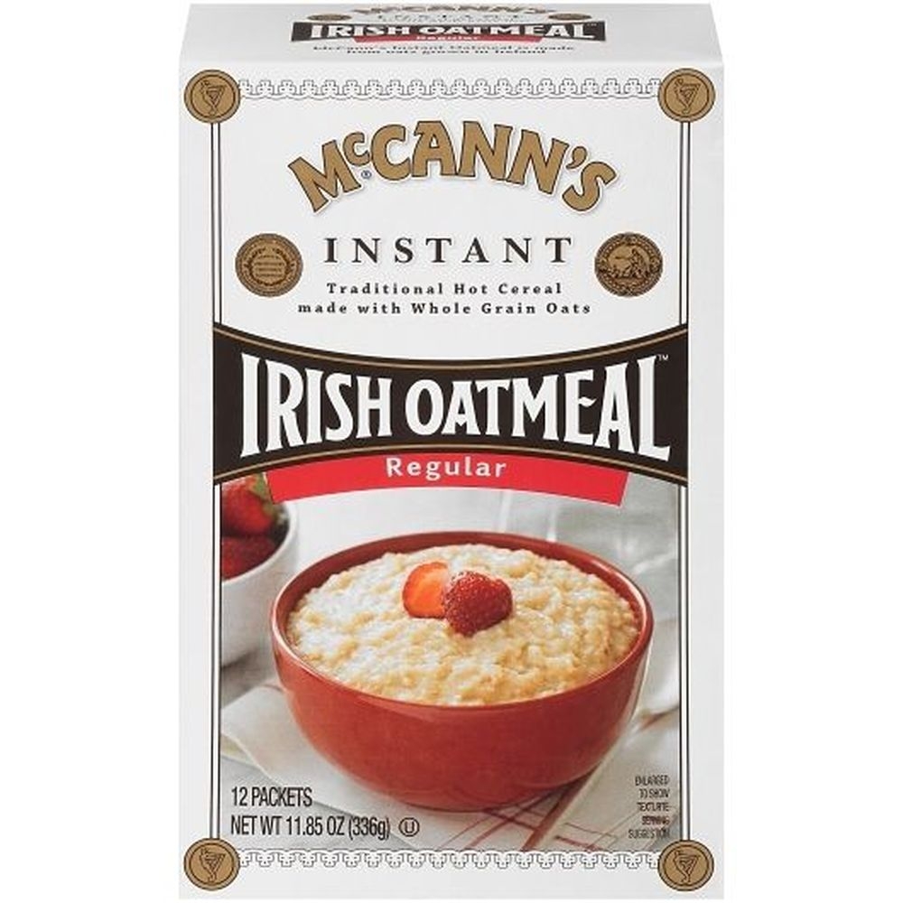 Mccanns Regular Instant Irish Oatmeal, 11.9 Ounce -- 12 per case