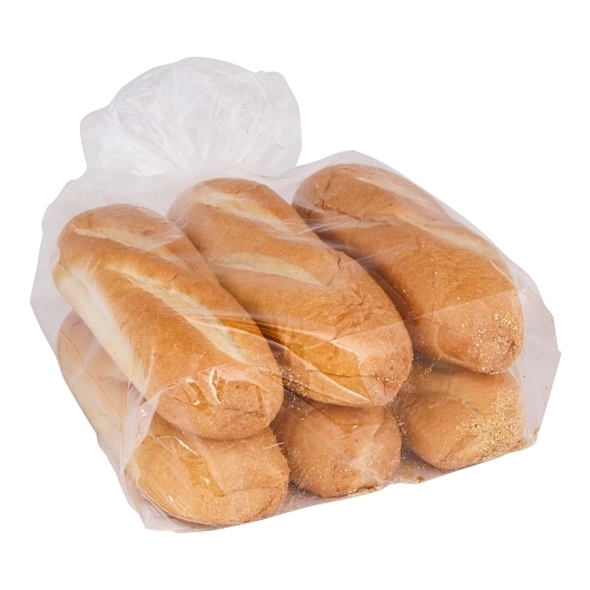 Amorosos 7 inch Sliced Italian Baguette Roll, 6 count -- 72 per case