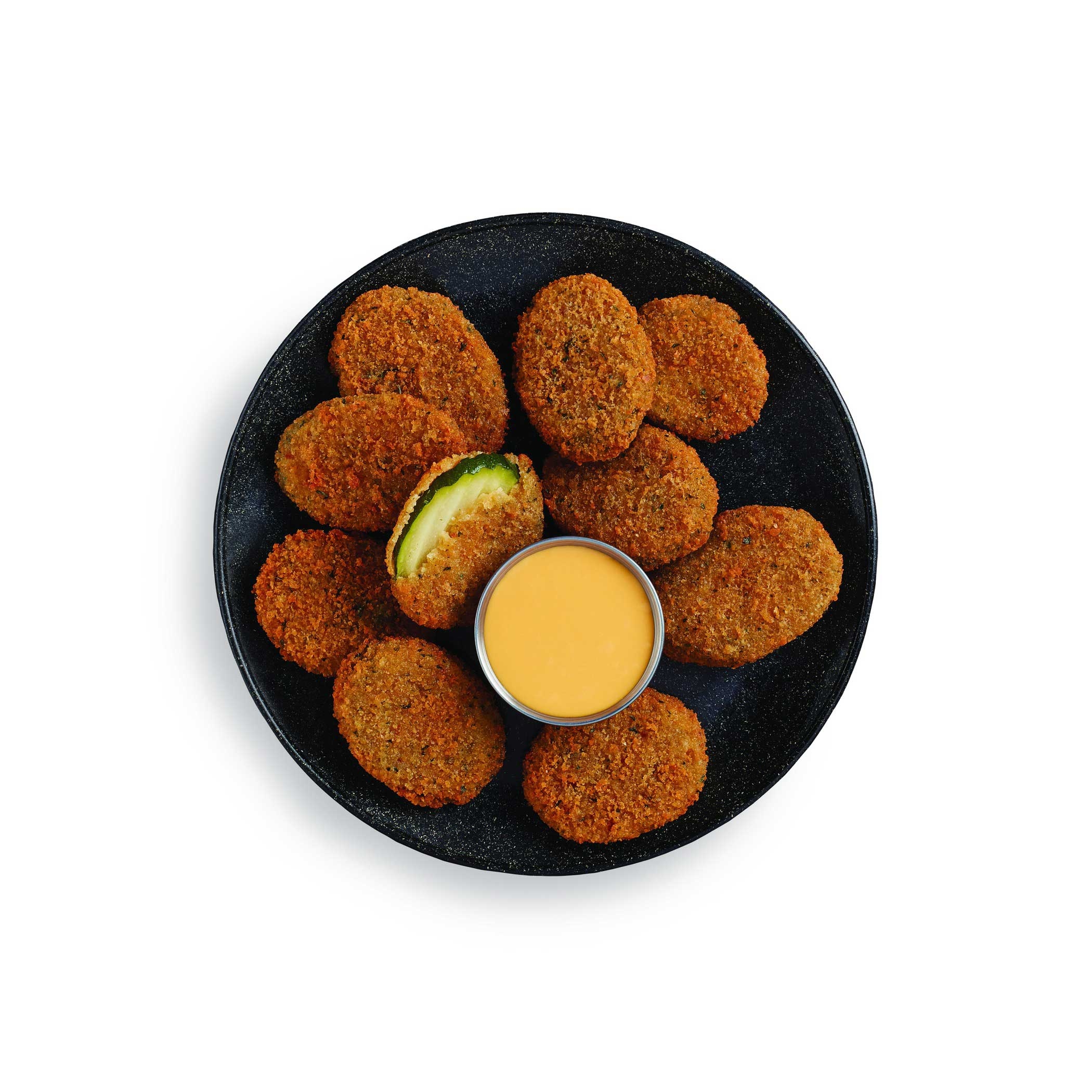 McCain Anchor Breaded Oval Zucchini Slice - Appetizer, 2.5 Pound -- 6 per case.
