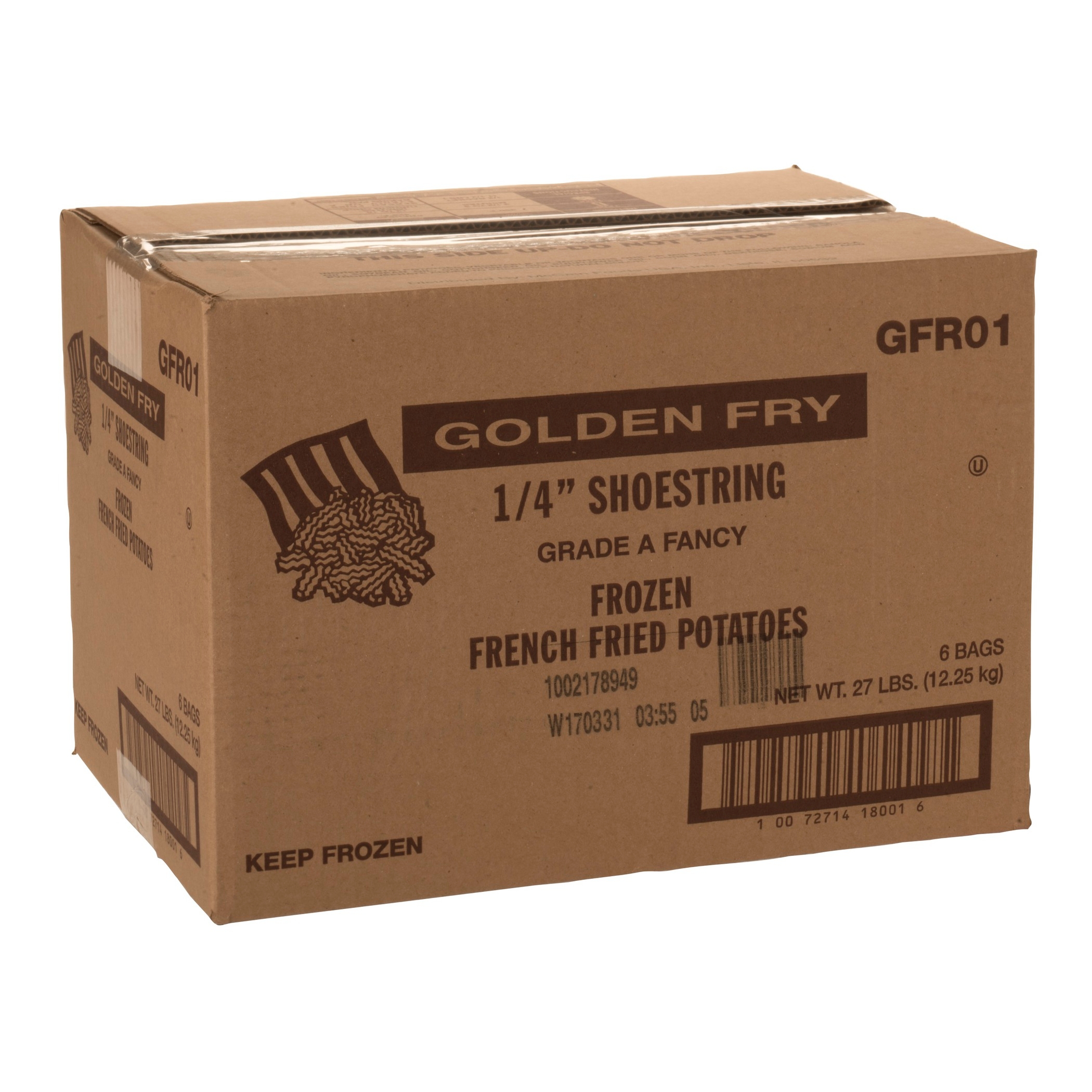 McCain Golden Shoestring Fry, 4.5 Pound -- 6 per case.