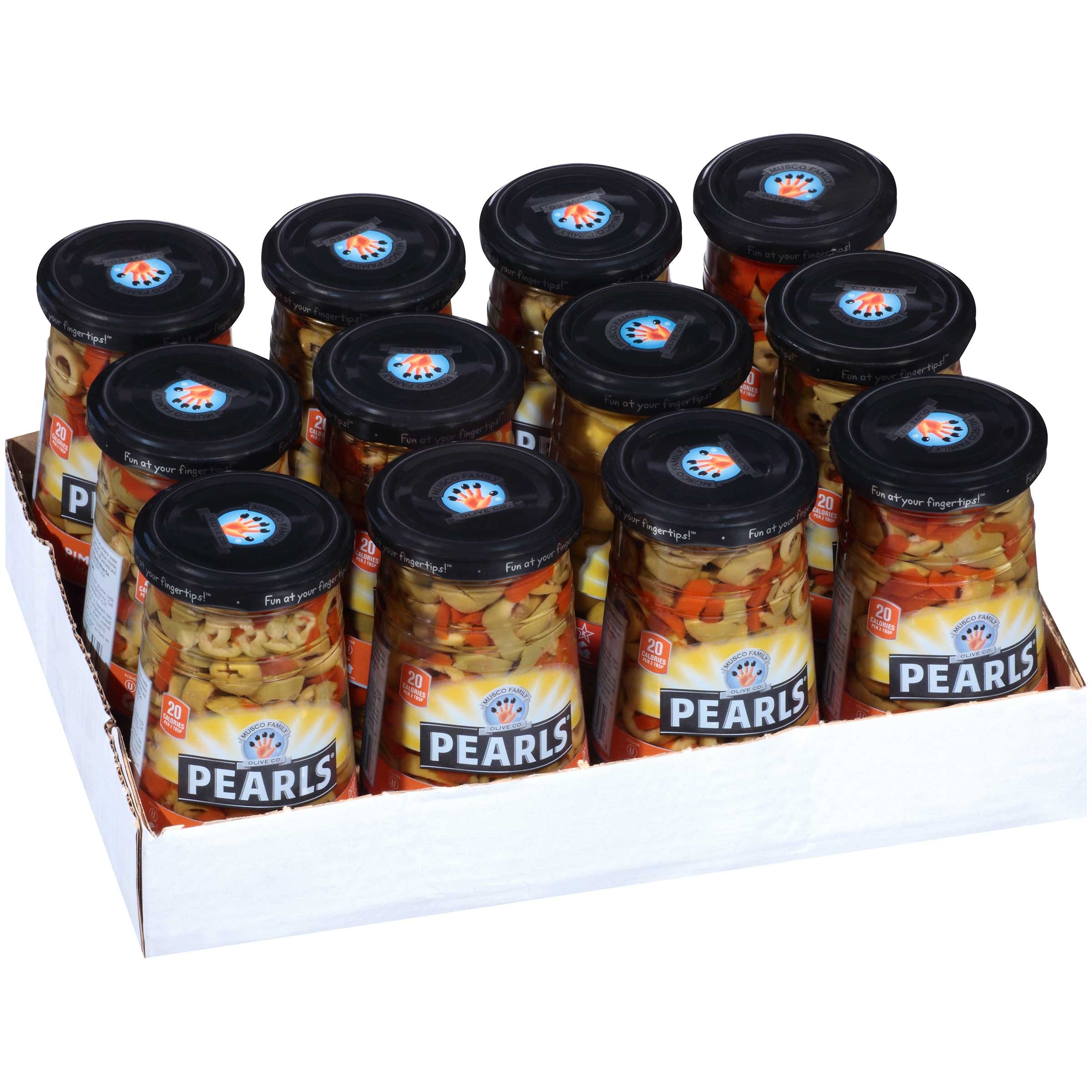 Pearls Pimento Sliced Olives with Salad, 5.75 Ounce -- 12 per case.