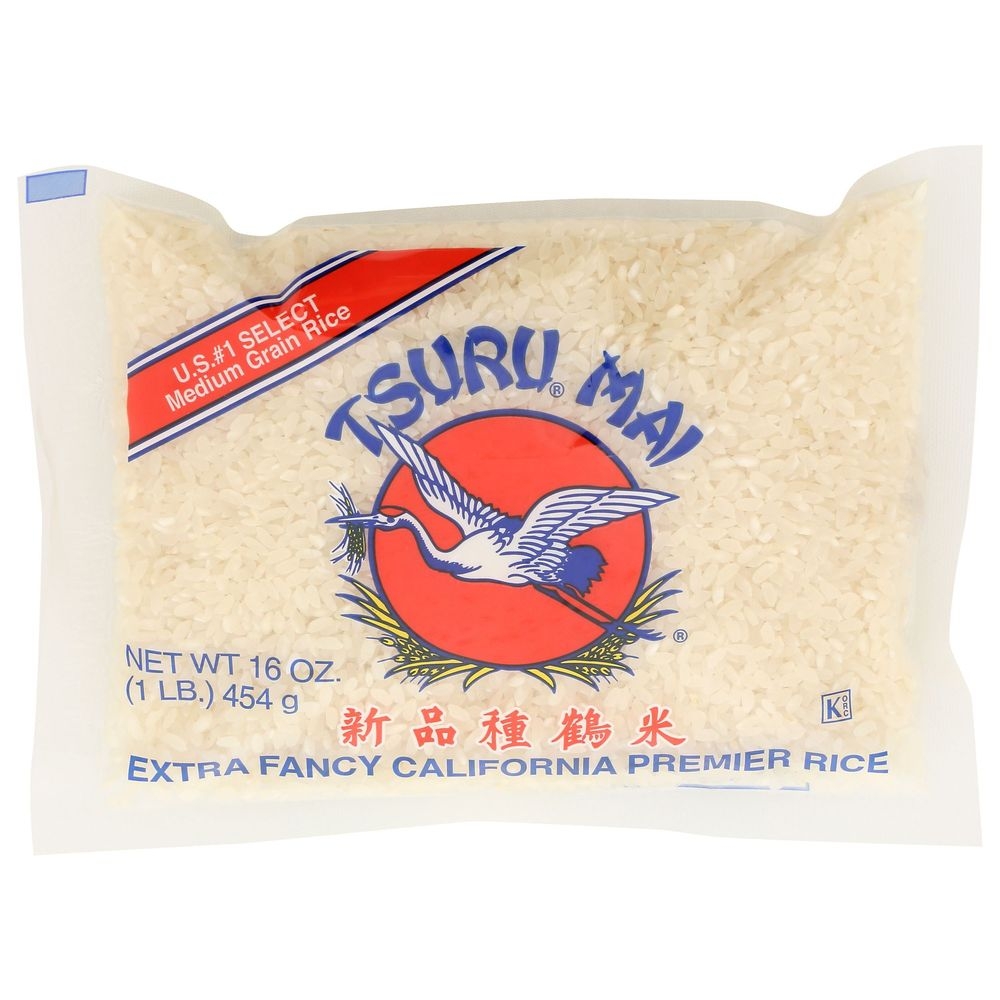 Tsuru Mai White Extra Fancy California Premier Rice, 16 Ounce -- 12 per case