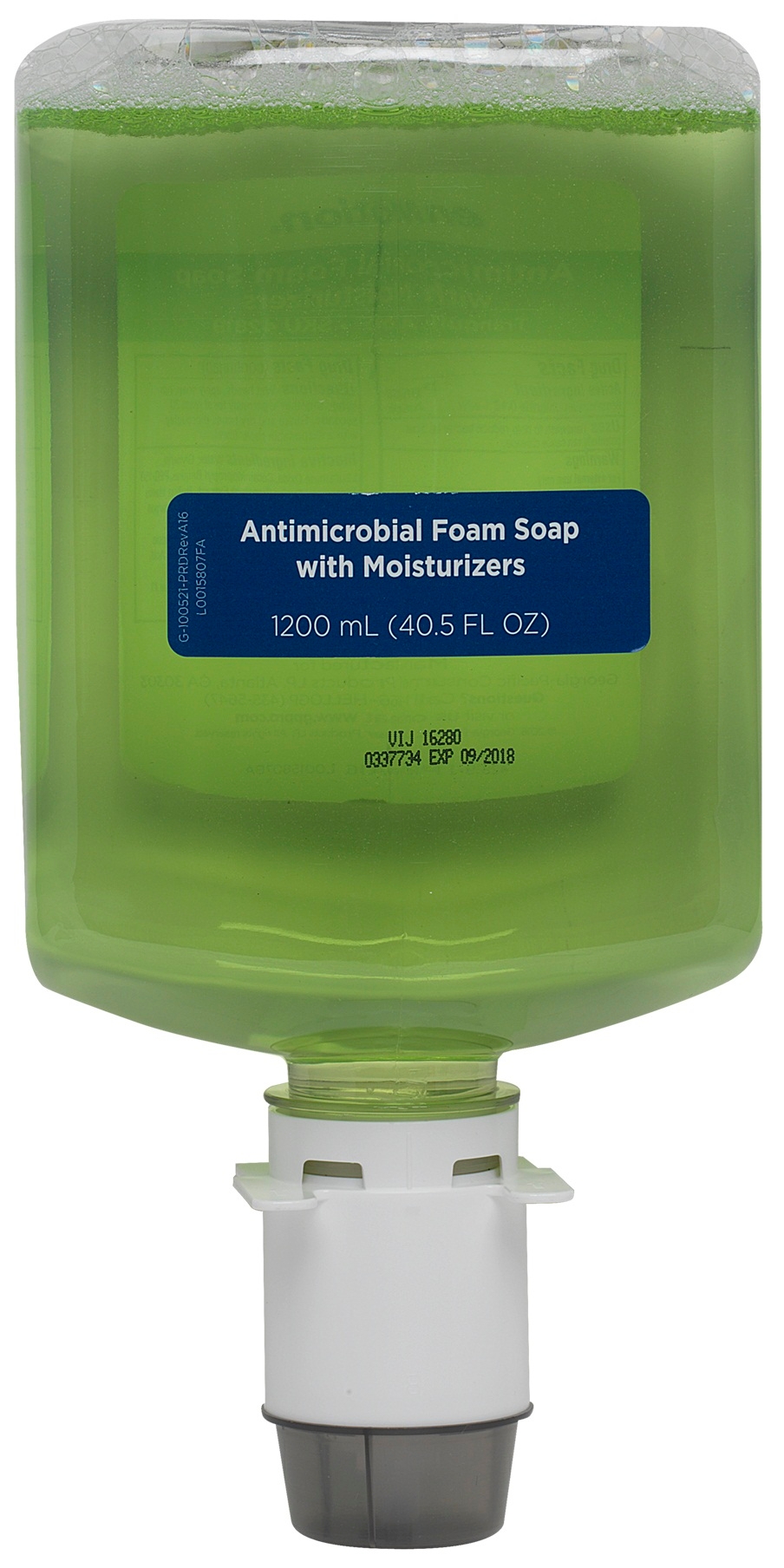 Enmotion Tranquil Aloe Gen2 Moisturizing Antimicrobial Foam Soap Dispenser Refill, 1200 Milliliter -- 2 per case