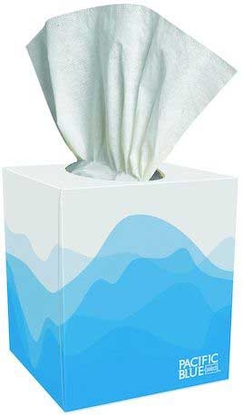 Preference White Facial Tissue -- 3600 per case