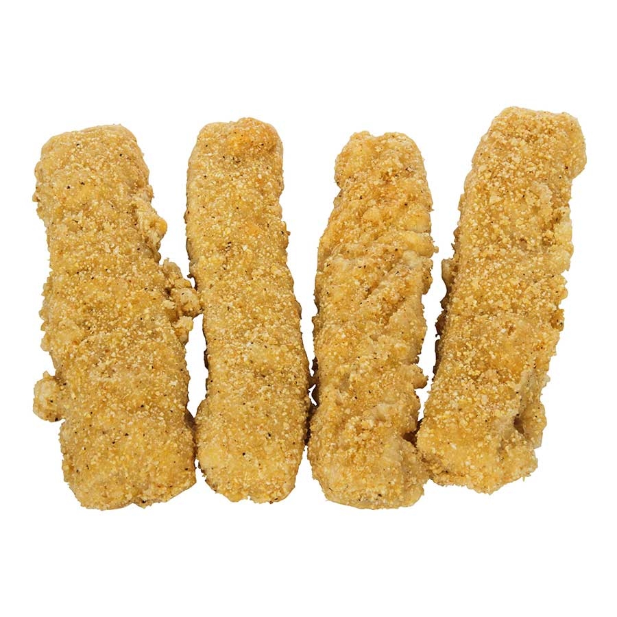 High Liner Foodservice 1.5 Ounce Oven Ready Cornmeal Breaded Pollock Strips, 5 Pound -- 2 per case