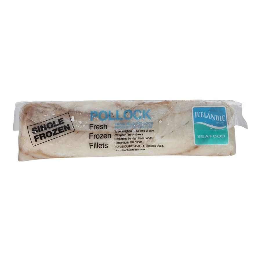 Icelandic Samband Of Iceland North Atlantic Pollock Fillet, 5 Pound -- 10 per case.