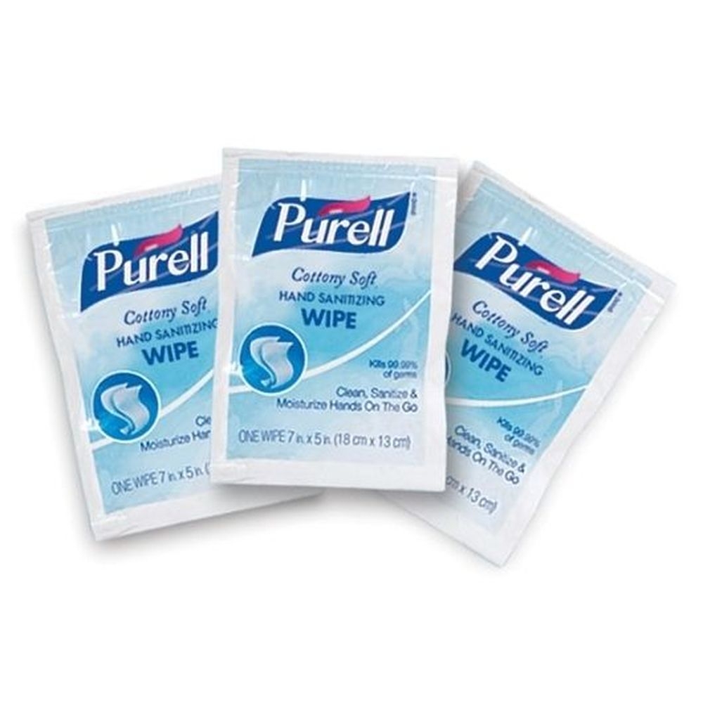 Purell Cottony Soft Hand Sanitizing Wipes - 1000 per case