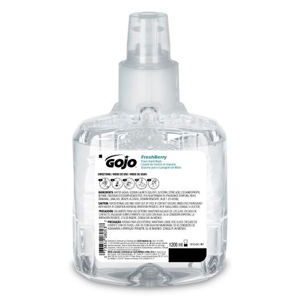 Gojo Ltx 2 Pomeberry Foam Handwash, 1200 Milliliter - 2 per case