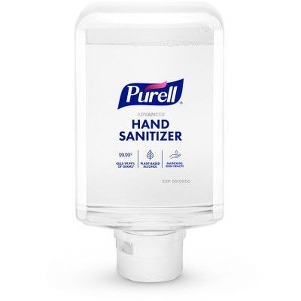 Gojo Advanced Hand Sanitizer Dispenser Refill, 1200 Milliliter -- 2 per case