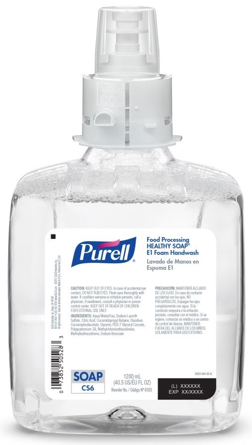 Purell Refill for Touch-Free Soap Dispensers, 1200 Milliliter -- 2 per case