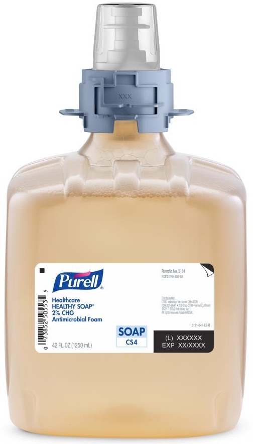 Purell Refill for Push Style Soap Dispenser -- 3 per case
