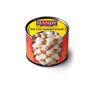 Handy Pelagicus Jumbo Lump Pasteurized Crab Meat, 1 Pound -- 6 per case.
