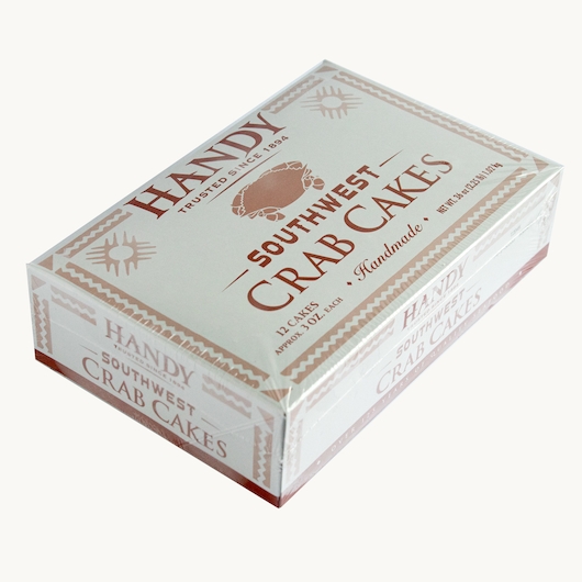 Handy Zippy Southwest Flavor Crab Cake, 24 count