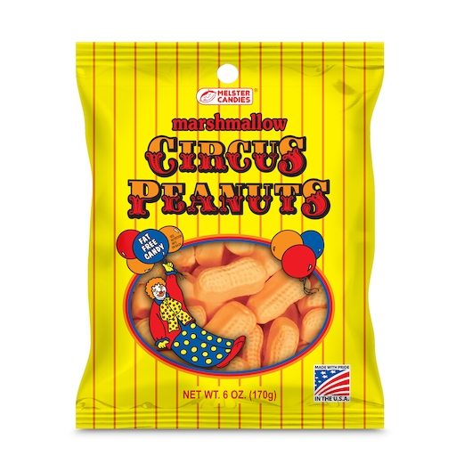 Melster Circus Peanuts, 6 Ounce -- 12 per case