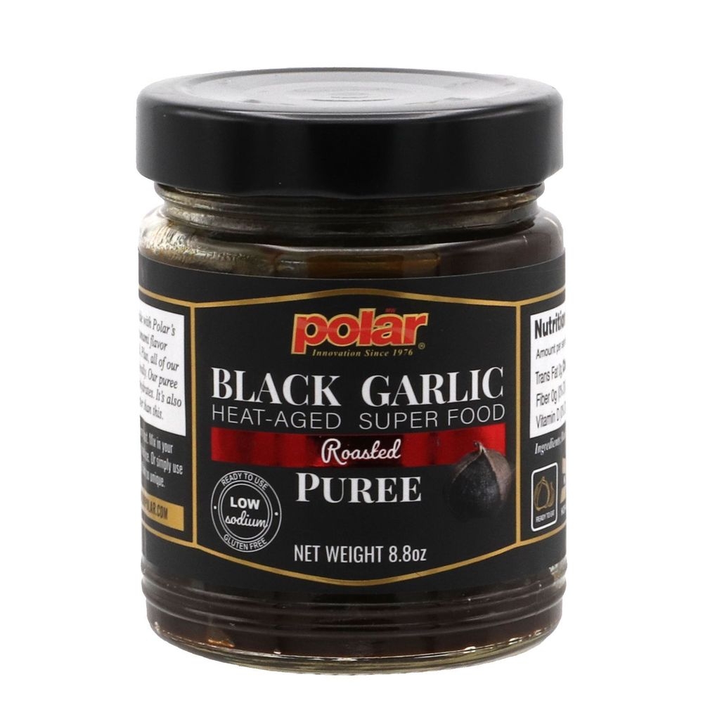 MW Polar Roasted Flavor Black Garlic Puree, 8.8 Ounce Jar -- 6 per case