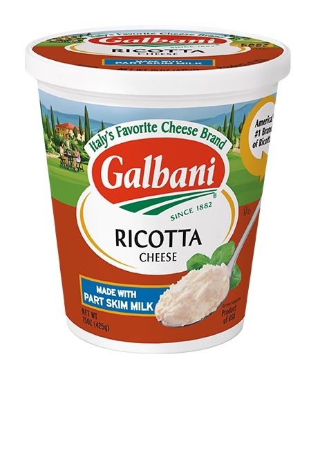 Galbani Professionale Part Skim Deli Ricotta Cheese, 15 Ounce -- 12 per case