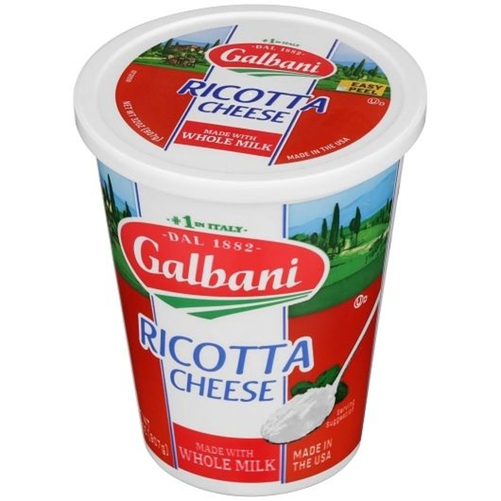 Galbani Professionale Whole Milk Deli Ricotta Cheese, 32 Ounce -- 6 per case