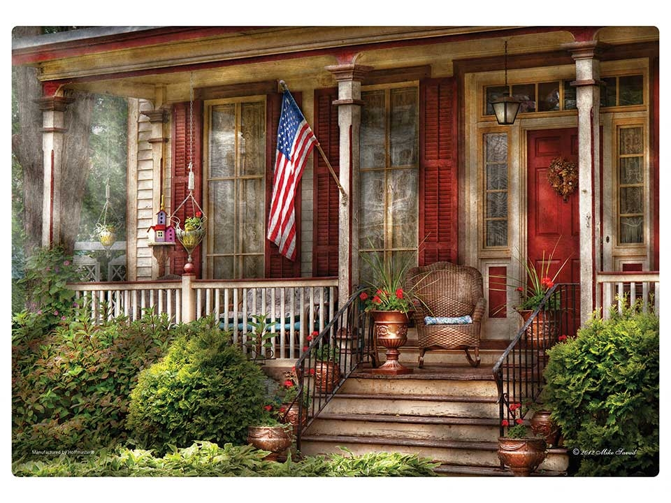Hoffmaster American Classic Paper Placemat, 9.75 x 14 inch -- 1000 per case.