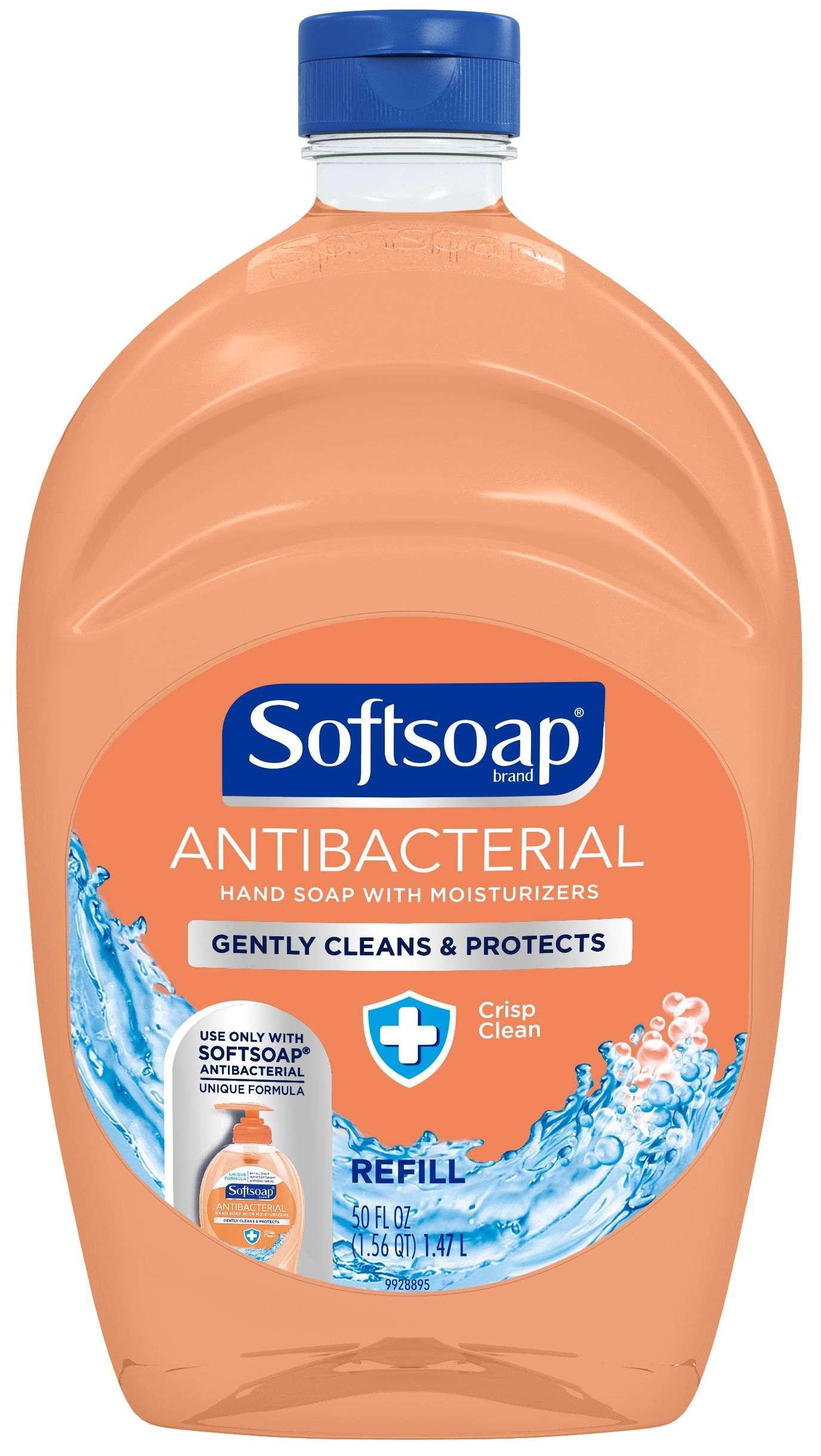 Softsoap Crisp Clean Linen Liquid Hand Wash, 50 Ounce -- 6 per case