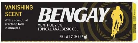 Bengay Vanishing Scent Gel, 2 Ounce -- 36 per case.