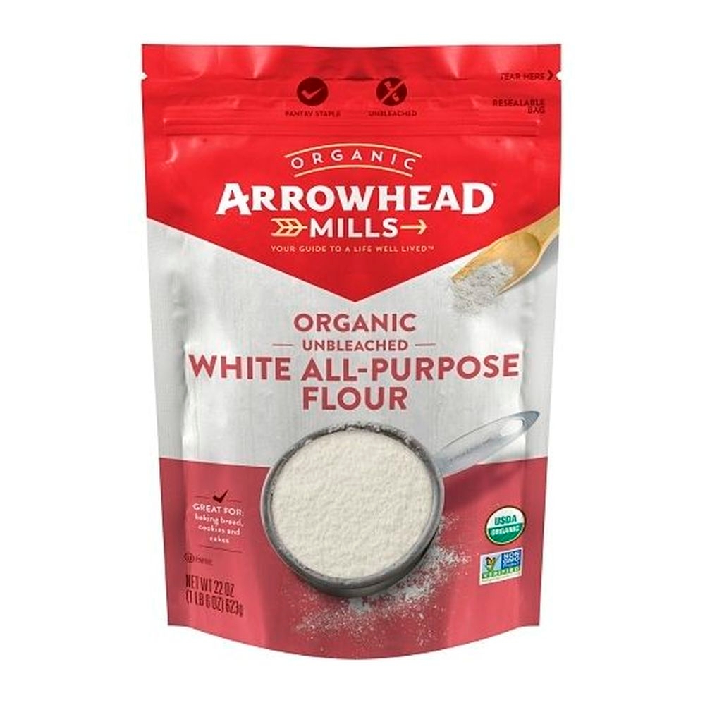 Arrowhead Mills White All Purpose Flour, 22 Ounce -- 6 per case