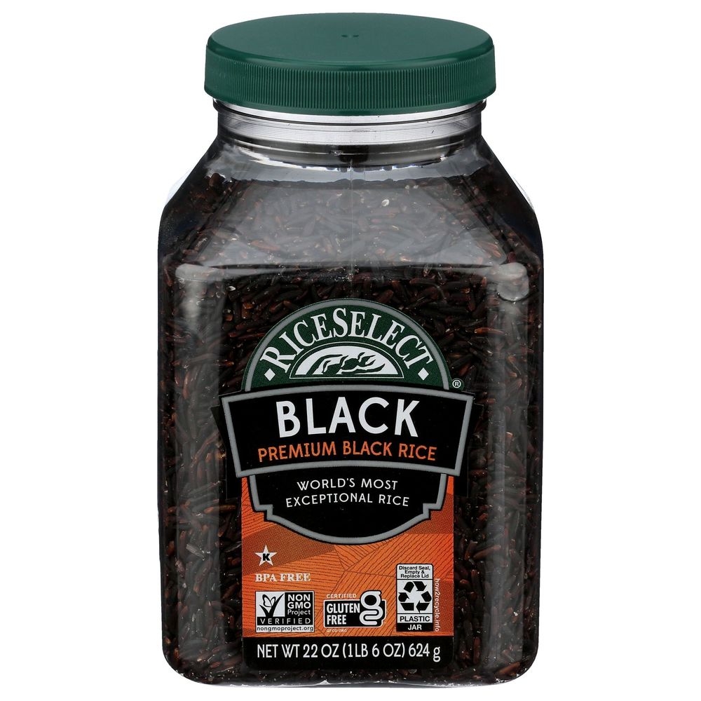 RiceSelect Premium Black Rice, 22 Ounce -- 4 per case