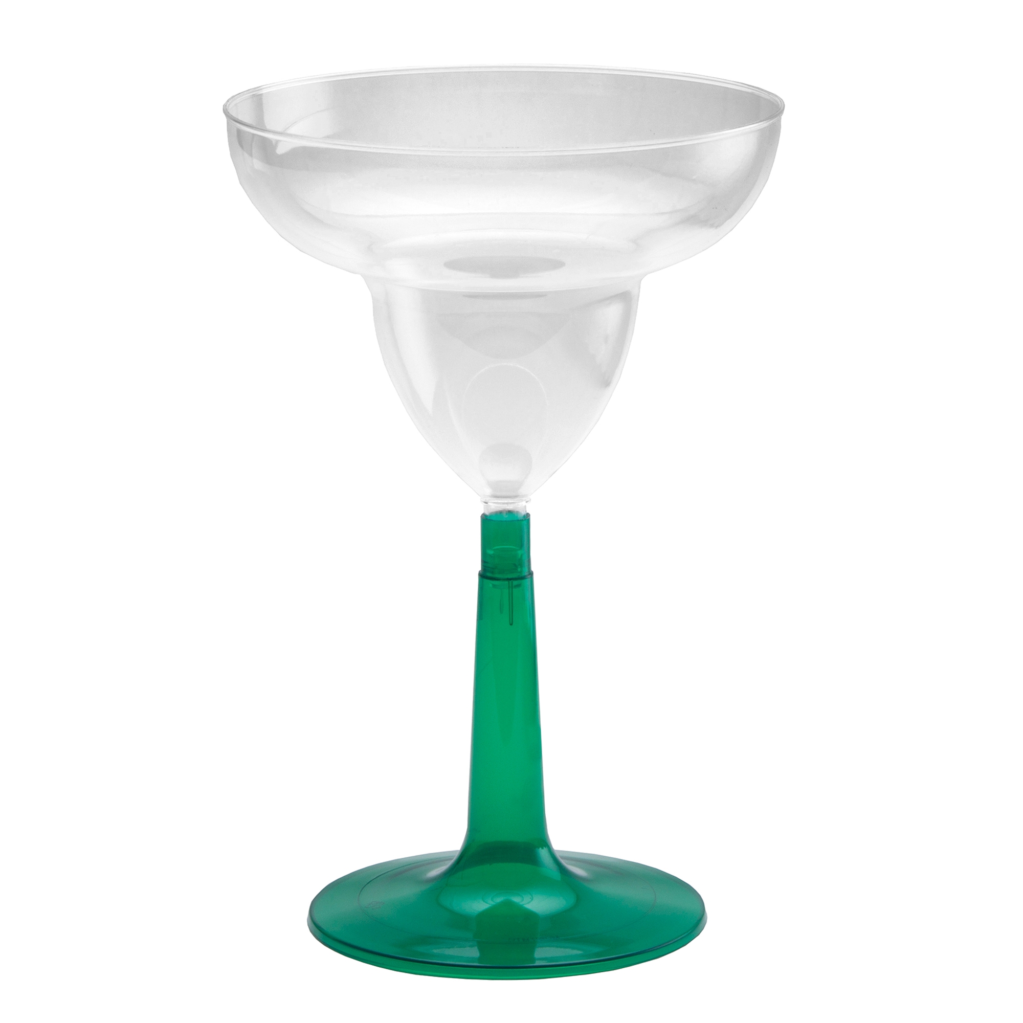 WNA Comet Green Base Margarita Glass, 12 Ounce -- 96 per case.