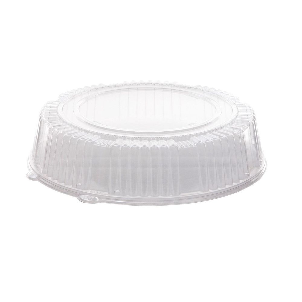 WNA CaterLine Casuals PET 14 inch Dome Lid for Caterline Tray 3.25 inch Deep -- 25 per case.