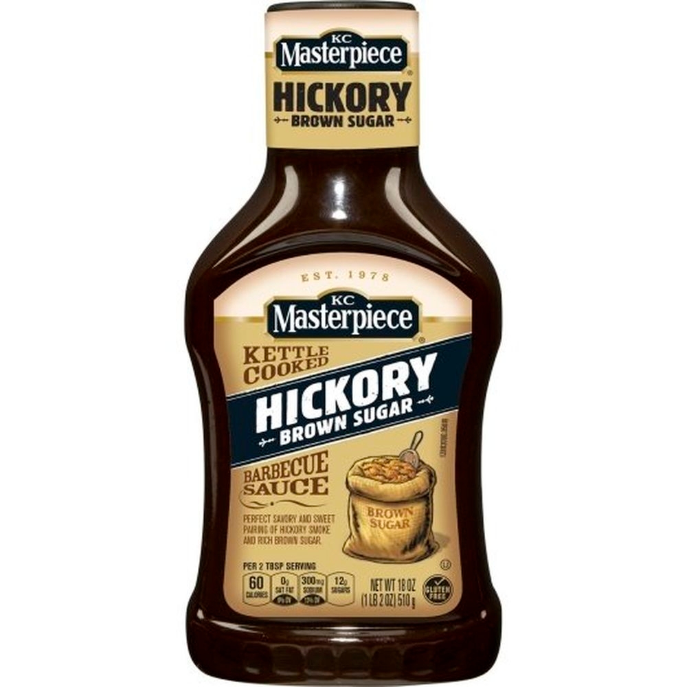 Kc Masterpiece Hickory Brown Sugar Bbq Sauce, 18 Ounce Bottle -- 6 per case