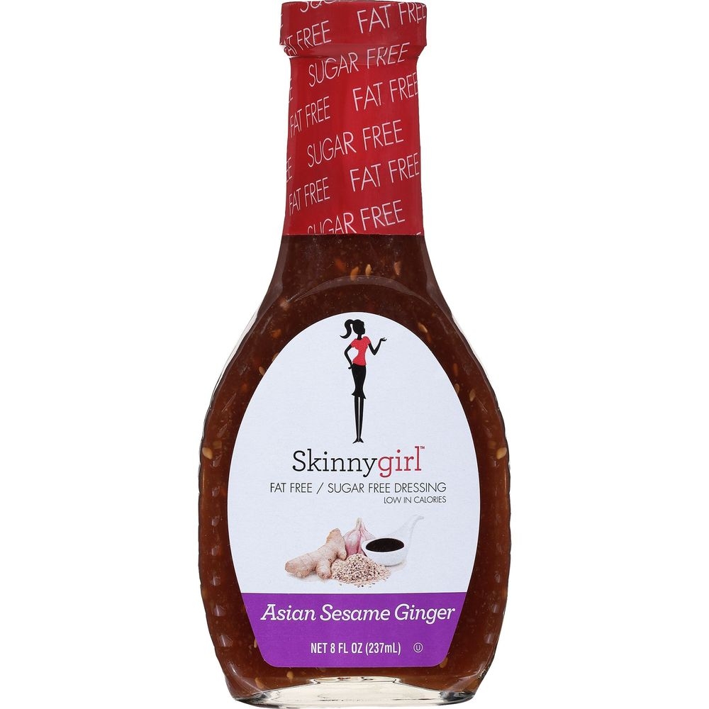 Skinny Girl Asian Sesame Ginger Dressing, 8 Ounce -- 12 per case