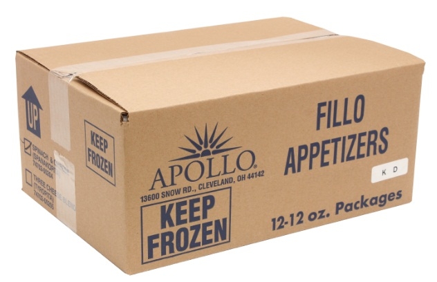 Apollo Spinach and Cheese Appetizer, 12 Ounce -- 12 per case