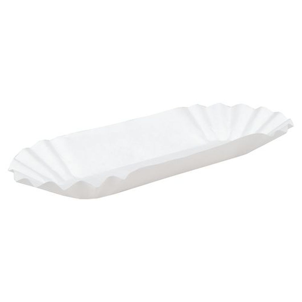 Durable Packaging 8 inch Hot Dog Tray, 500 count - 6 per case