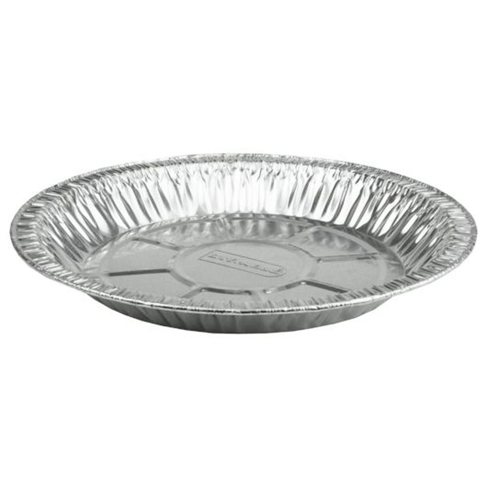 Durable Packaging Aluminum Medium Pie Pan, 9 inch -- 500 per case