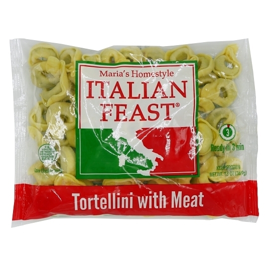 Marias Homestyle Italian Feast Pre Cooked Meat Tortellini, 13 Ounce -- 12 per case