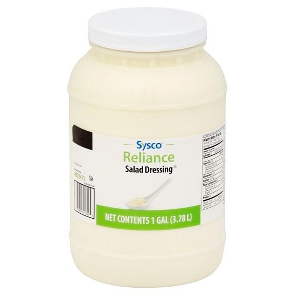 Sysco Reliance Mayonnaise Salad Dressing, 1 Gallon -- 4 per case