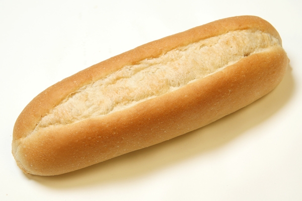 Rotellas Large Split Top Solid Hoagie, 8 inch -- 36 per case.