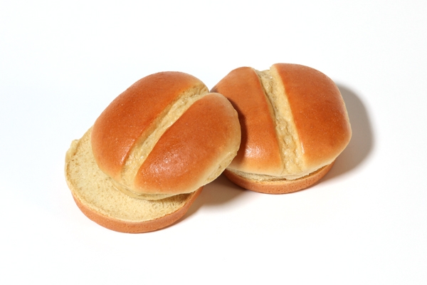 Rotellas Brioche Bun, 4 inch - 8 count per pack -- 6 packs per case.