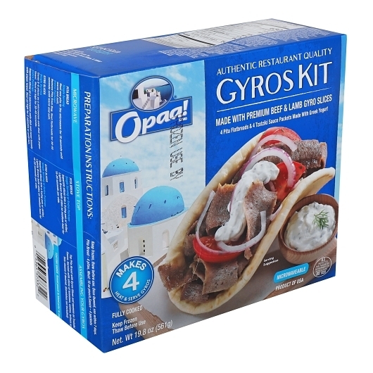 Opaa! Gyros Sandwich Kit, 19.8 Ounce -- 6 per case