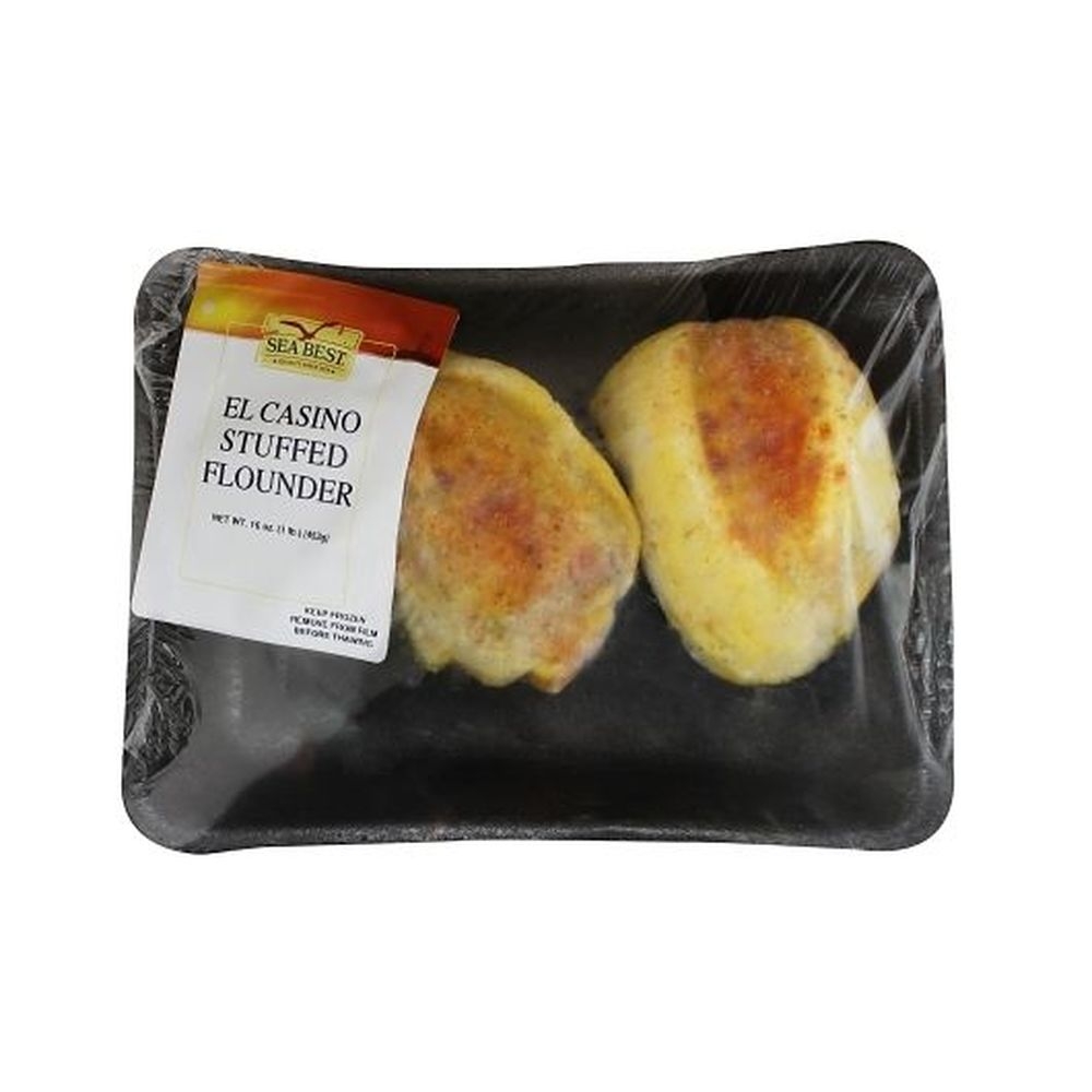 Sea Best Deluxe Seafood Stuffed Flounder, 8 Ounce -- 20 per case