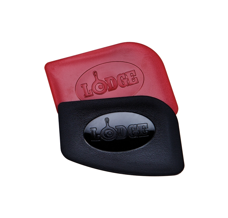 Lodge Red and Black Pan Scrapper Set -- 12 set per case.