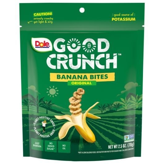 Healthy Snacks Original Dried Banana Bites, 2.499 Ounce -- 6 per case