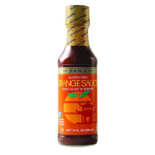 San J International Gluten Free Orange Sauce, 10 Ounce -- 6 per case