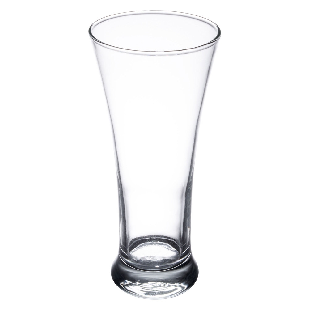 Anchor Hocking Academy of Beer Rim Tempered Flared Pilsner Glass, 12 Ounce -- 12 per case.