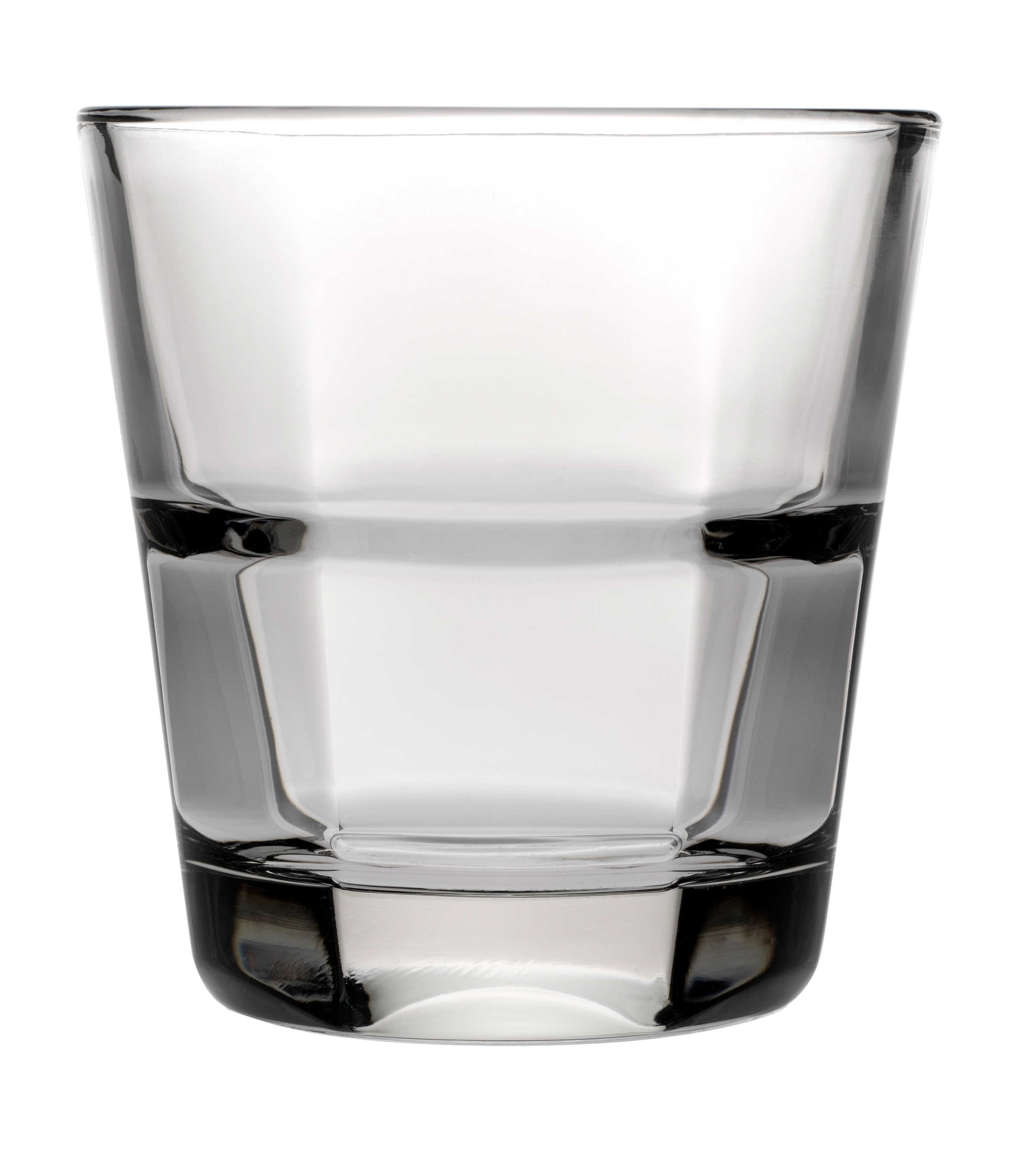 Anchor Hocking Clarisse Stackable Rocks Glass, 10 Ounce -- 24 per case.